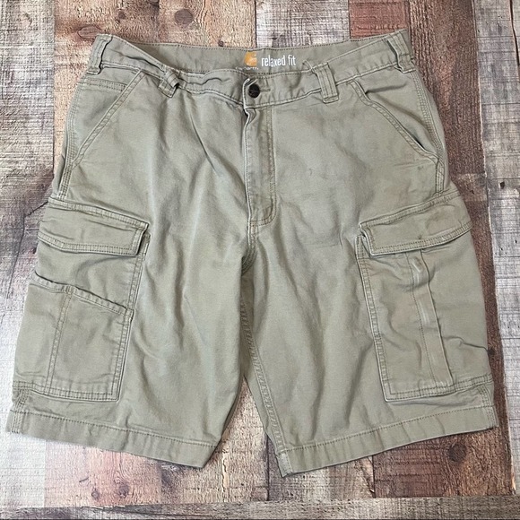 Carhartt Shorts Carhartt Mens Relaxed Fit Cargo Shorts Sz 36 Poshmark